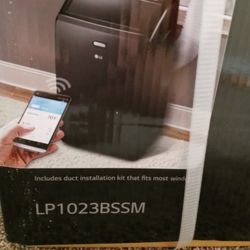 LG 450 Square feet 10,000 BTUPortable air conditioner brand new