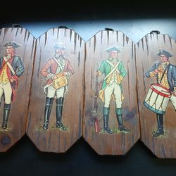 Vintage Revolutionary War Wall Art