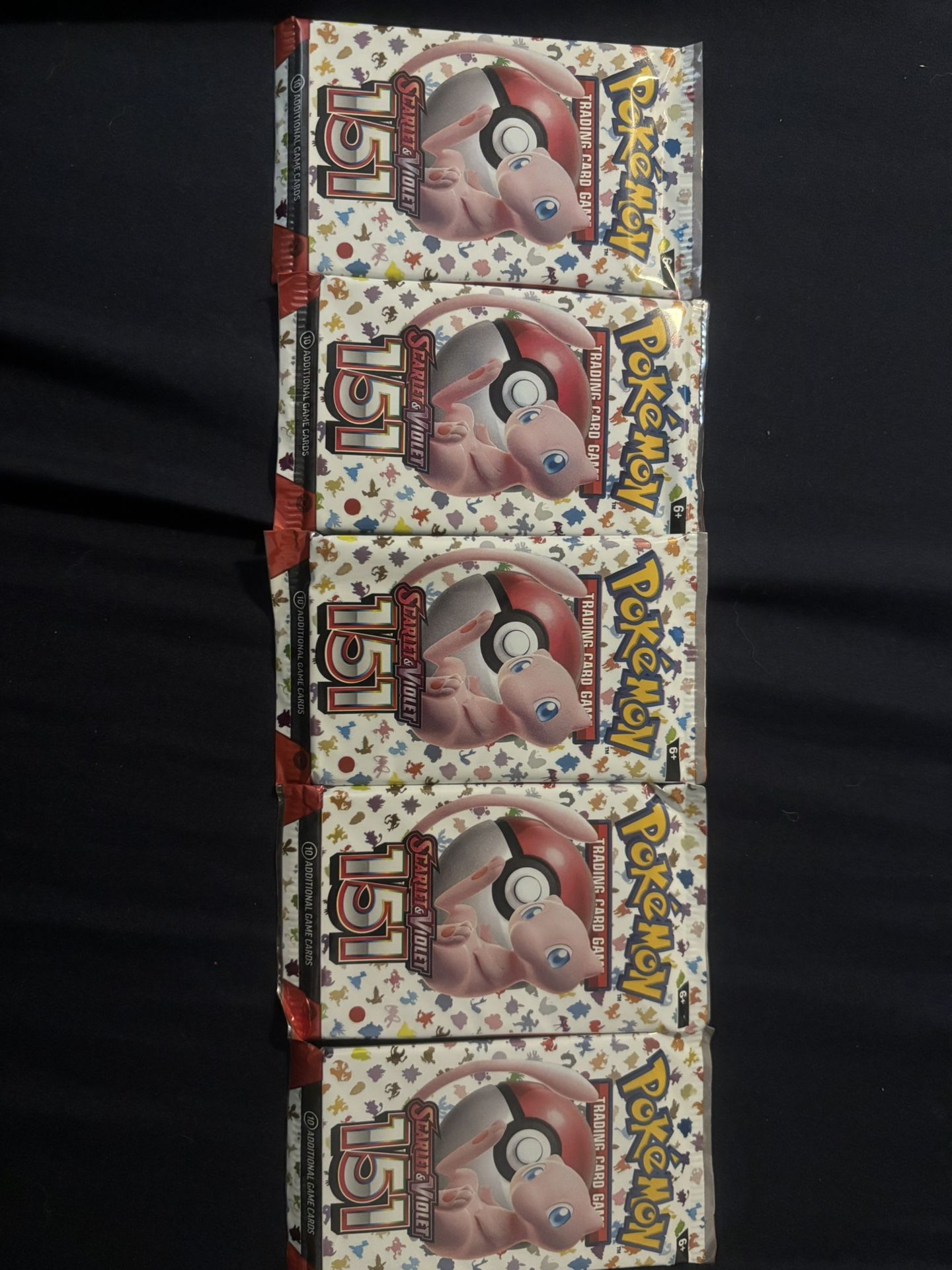 151 Booster Pack - SV: Scarlet & Violet 151 (MEW) I Have 5 Available