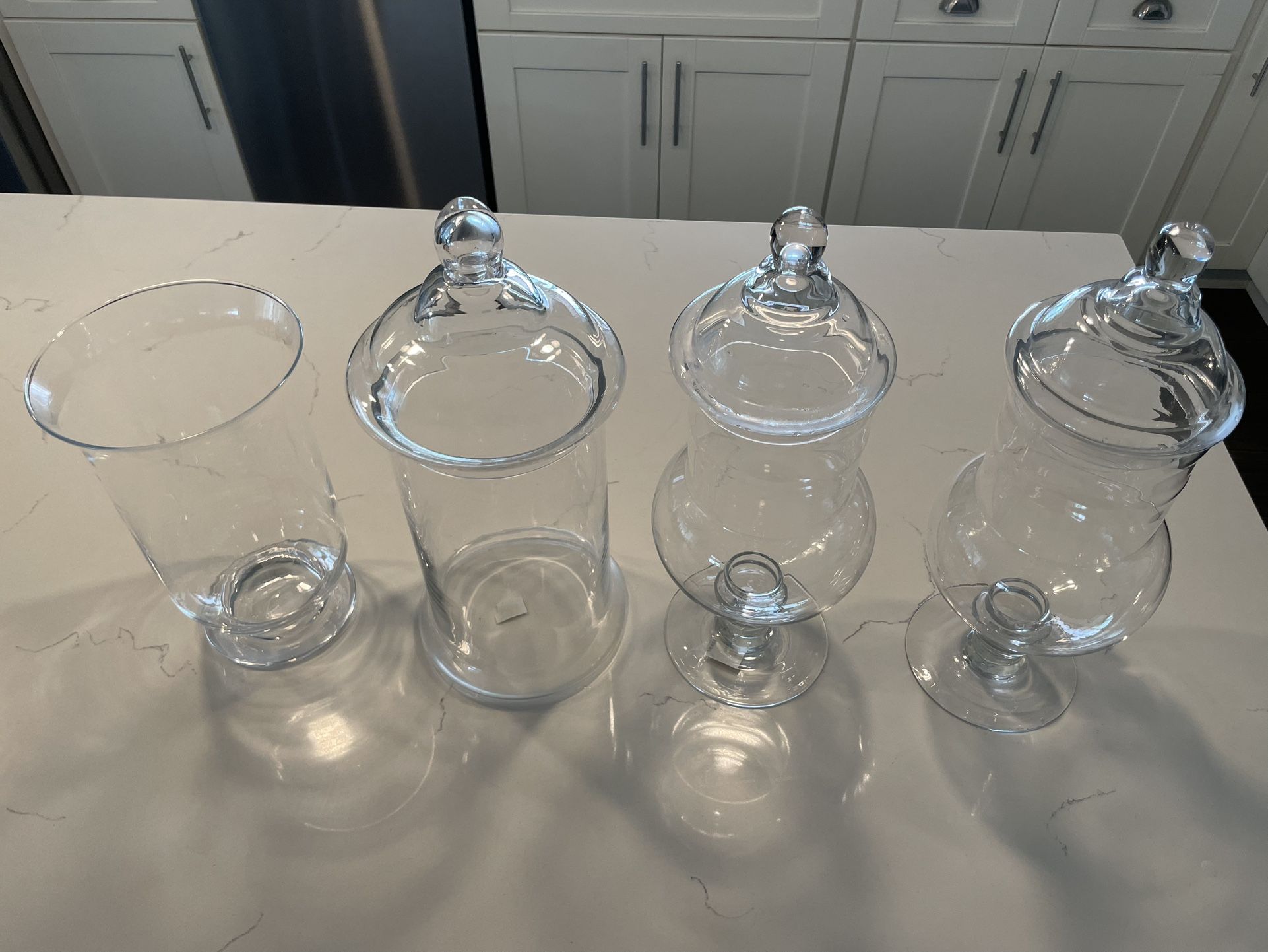 Large Glass Vases
