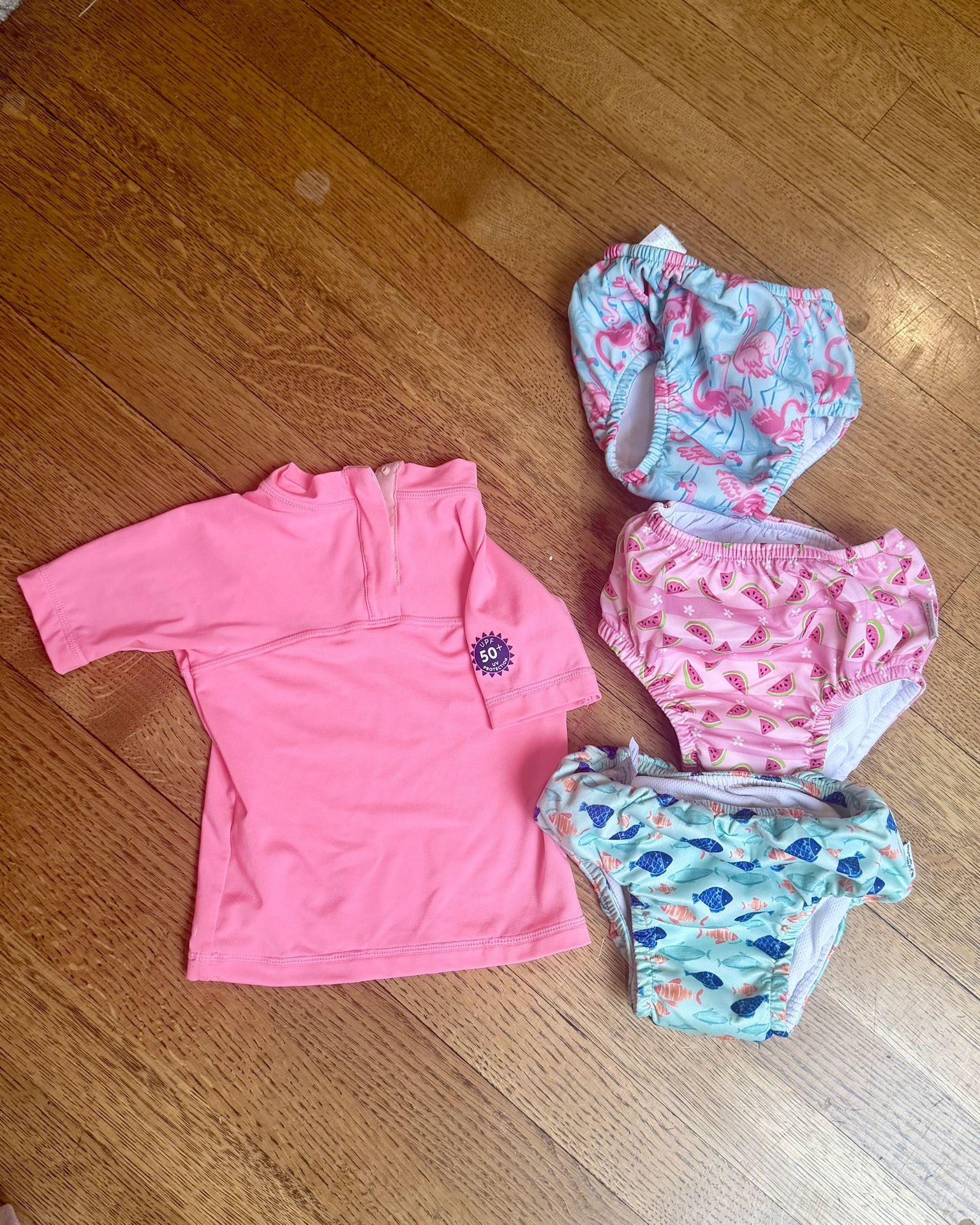 Kids Swim Top & Reusable Diapers – $2–$5