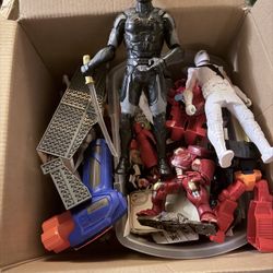 Free Box of Assorted Toys And Chest 
