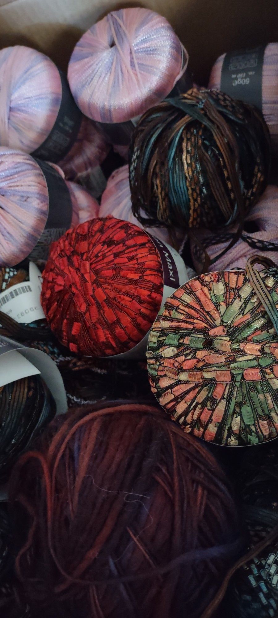 Berlini Ladder Ribbon Yarn Cascade Yarn Lot