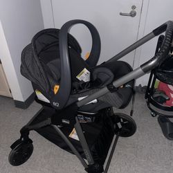 Chicco Corso Stroller And Car Seat Black 