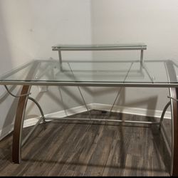Glass Desk