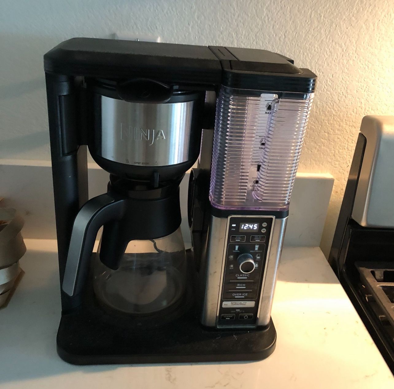 Ninja CM401 Specialty 10-Cup Coffee Maker with 4 Brew Styles for Ground Coffee,,