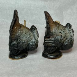 Vintage Turkey Shaped Candles Gurley Candle Co. NY