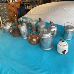 Vintage Pot Lot Of Collectable Pots 