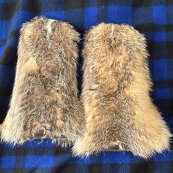 real badger fur Gloves 