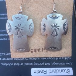 Brand New Handmade Beautiful Pair Of  Sterling Silver Earrings