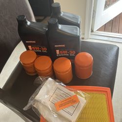 5w-30 Set With Filter Ignition Plug Cone And More 