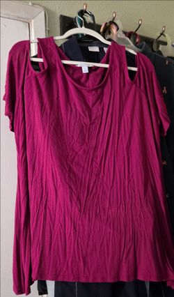Women's casual tank top blouse with dropping sides