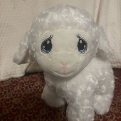 Brand New Precious Moments Lamb Wind Up Stuffed Animal 