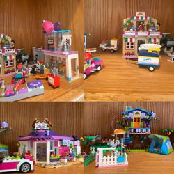 LEGOS LEGO Friends + LEGO Minecraft LOT (21 sets)E