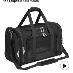 4 Door Animal Carry Bag W/Strap