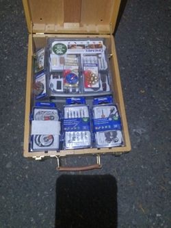 Dremel B**** Including Sanders And  Ingraviers Cutting Wheels Polishers And More