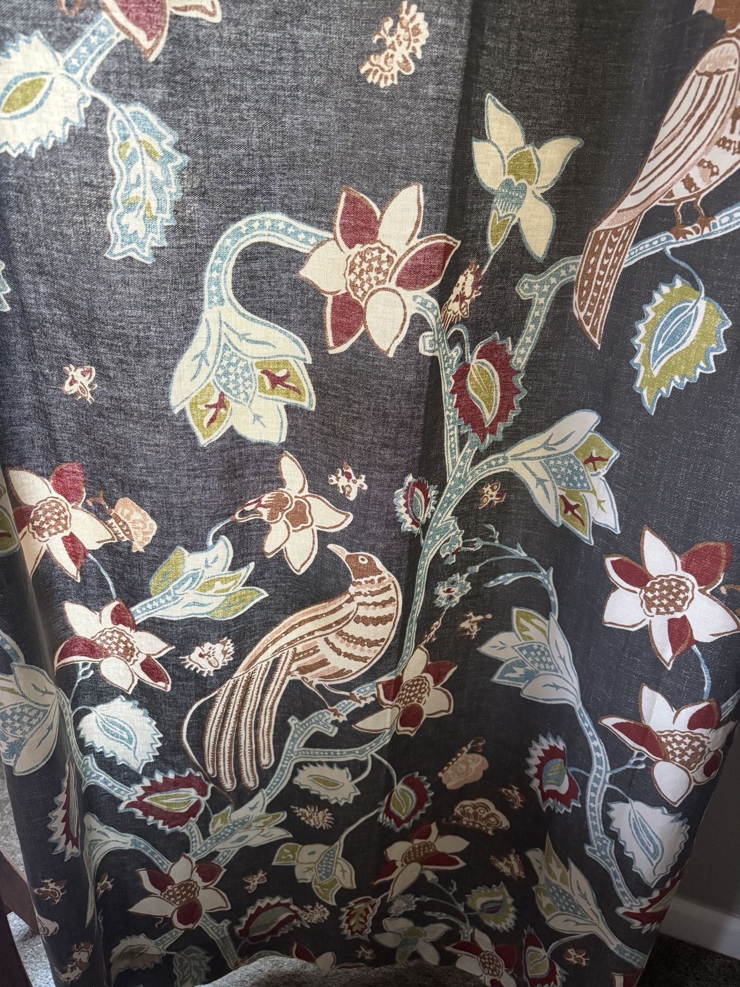 World Market panel curtains