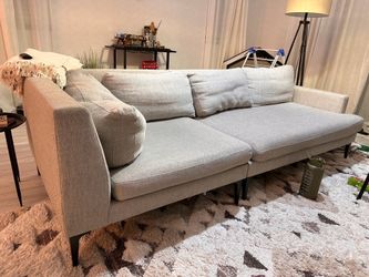 West Elm Andes 3 Piece Sectional Couch