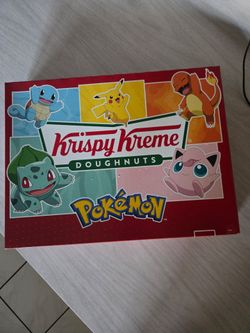 EMPTY Krispy Kreme Pokémon Box