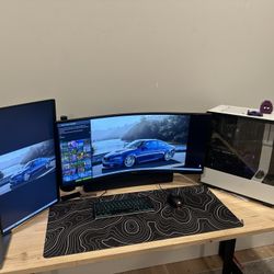 Pc + Monitors