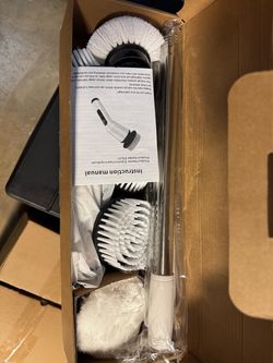 8-in-1 Electric Spin Scrubber – Cordless Cleaning Brush
