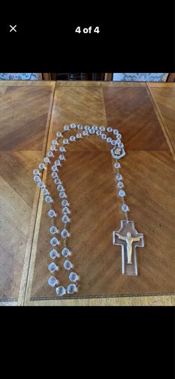 Rosary long, sliver