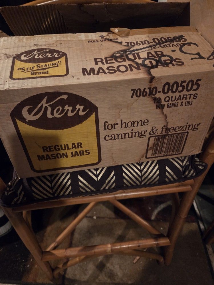 Antique Kerr Mason Jars 
