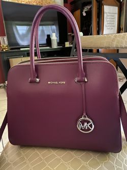 Michael Kors Crossbody Purple Handbag