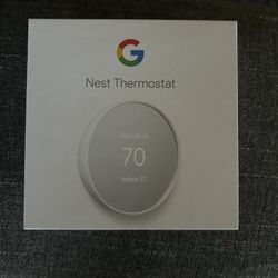 Google Nest thermostat 