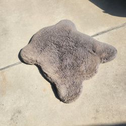 Fluffy small to medium size dog bed