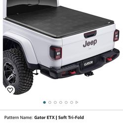 Brand new Jeep Gladiator Tonneau Cover  For truck bed