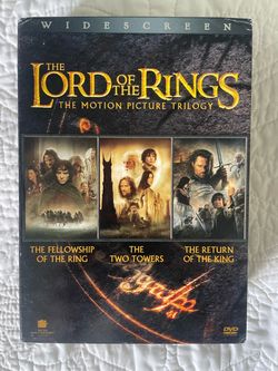 Lord of the Rings Trilogy DVD Widescreen