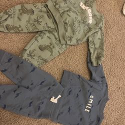 6-9 and 9 month baby boy set