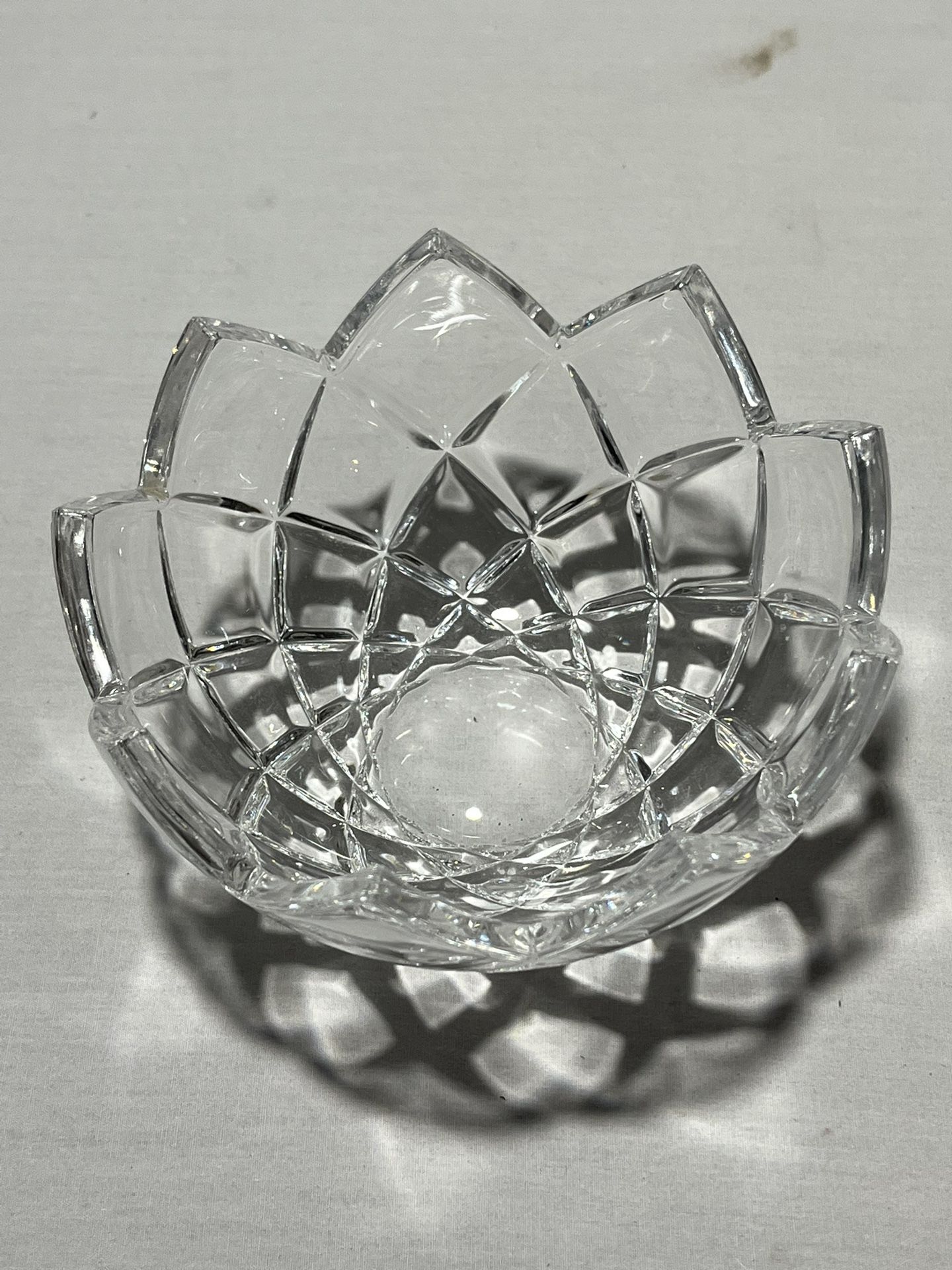 Glass Dish Bowl - Candy Dish, Relish Dish, Serving Bowl
