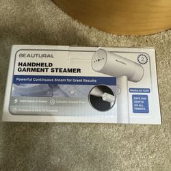 Foldable Travel Steamer Clothes Portable Garment Wrinkle Remover, Fast 30s Heat-up, Foldable and Handheld