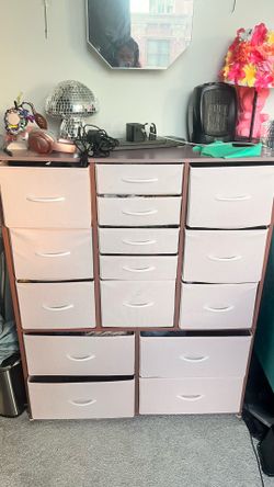 16 dresser drawer - pink