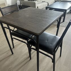Dining Table And 2 Chairs 