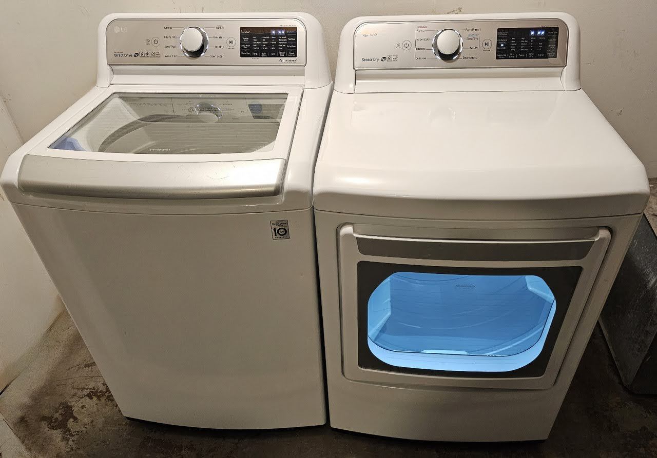 Free Delivery | LG TurboWash Steam Washer & Dryer Set