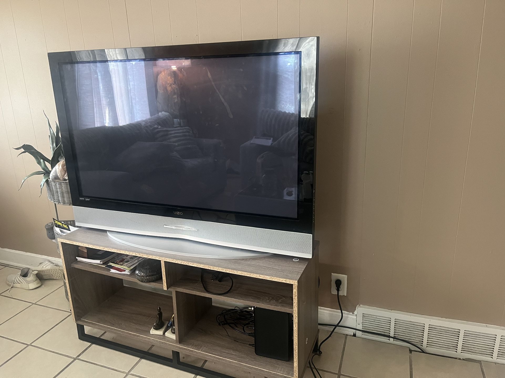 Tv And Tv Stand 