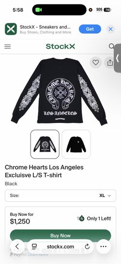 Chrome hearts long sleeve