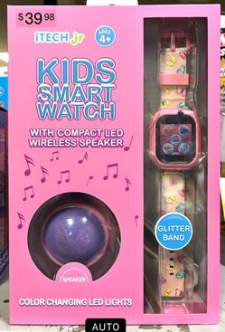 iTECH Jr Smart Watch with Wireless LED Speaker