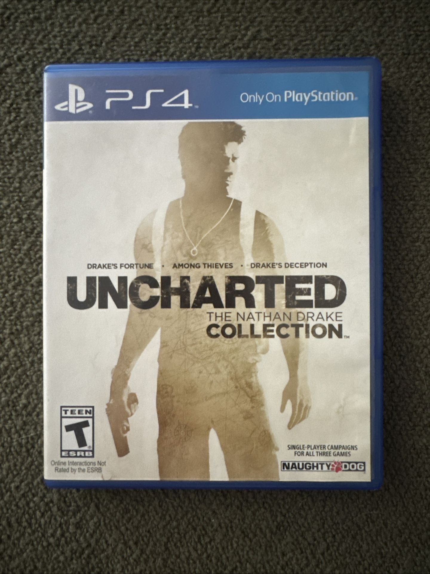 Uncharted: The Nathan Drake Collection (PS4) Complete w/ Case & Disc - Good!