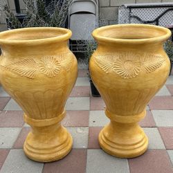 New Flower Pots Made Out Of Clay Perfect Gift 