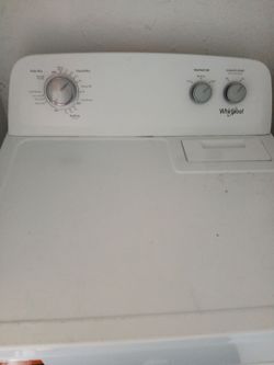 Whirlpool washer and dryer