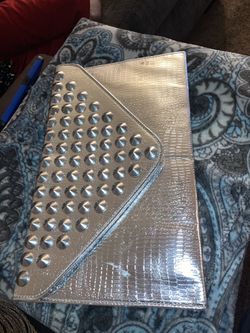 Silver clutch 