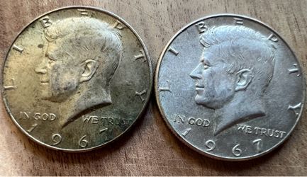 1967Kennedy half dollars 40% Silver2/$20