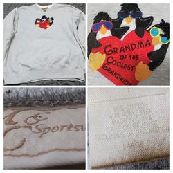 Grandma Sweatshirt size large $10.