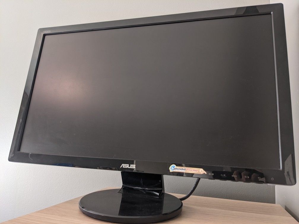 ASUS 24" Monitor Full HD 1920x1080 2ms HDMI DVI-D VGA