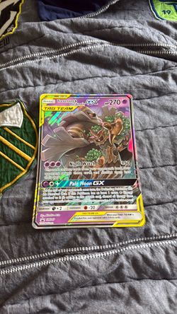 Pokemon Trevenant & Dusknoir GX SM217 Sun & Moon Black Star Promo Holo Card