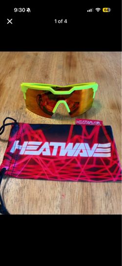 Heat Wave Visual Z87+ Neon Yellow Mirrored Sunglasses